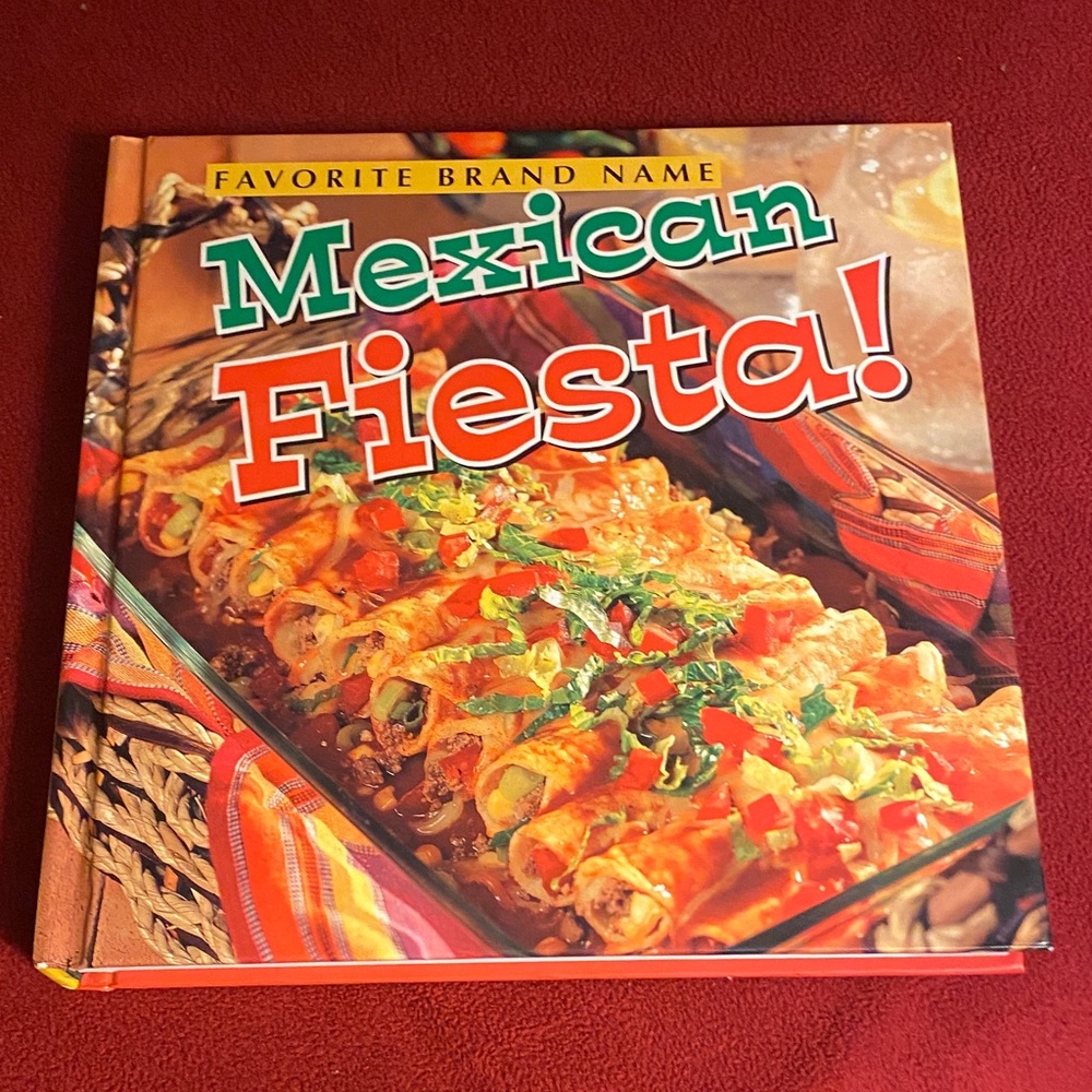Mexican Fiesta! Cookbook - Hard Cover